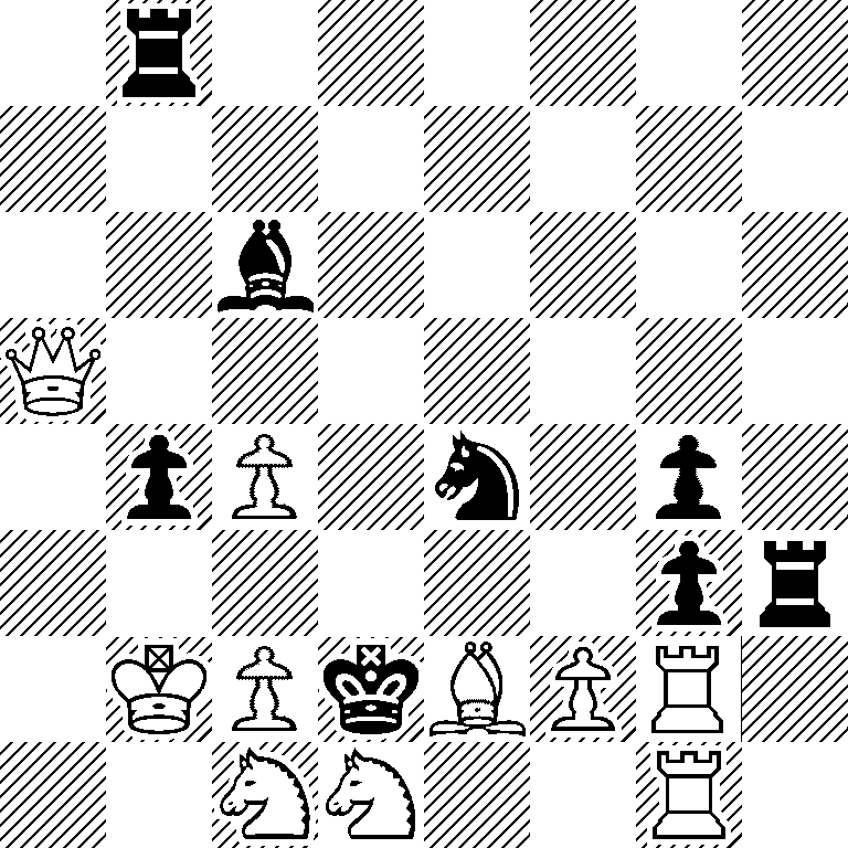 1r6/8/2b5/Q7/1pP1n1p1/6pr/1KPkBPR1/2NN2R1