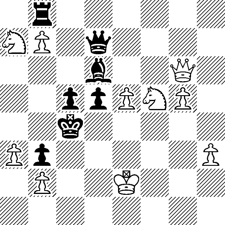 1r6/NP1q4/3b2Q1/2ppPNP1/2k5/Pp5P/1P2K3/8