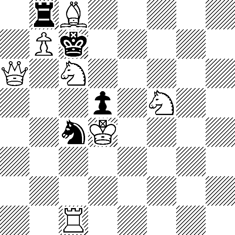 1rB5/1Pk5/Q1N5/3p1N2/2nK4/8/8/2R5