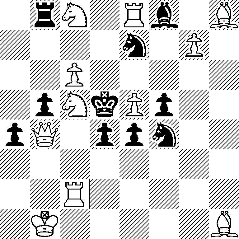 1rN1Rb1B/4n1P1/2P5/1pNkPp2/pQ1ppn2/8/2R5/1K5B