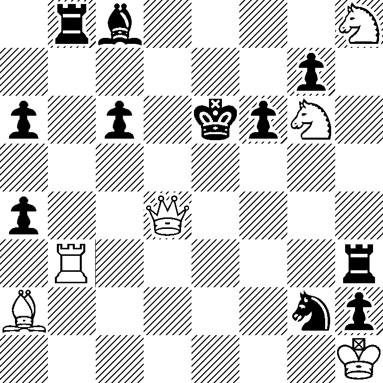 1rb4N/6p1/p1p1kpN1/8/p2Q4/1R5r/B5np/7K