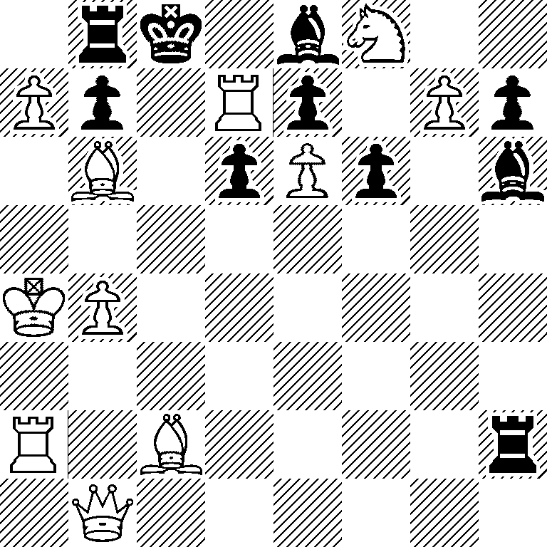 1rk1bN2/Pp1Rp1Pp/1B1pPp1b/8/KP6/8/R1B4r/1Q6