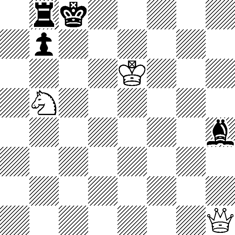 1rk5/1p6/4K3/1N6/7b/8/8/7Q