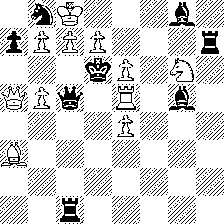 1sK3b1/pPPP3r/3kP1S1/QPq1R1b1/4P3/B7/8/2r5