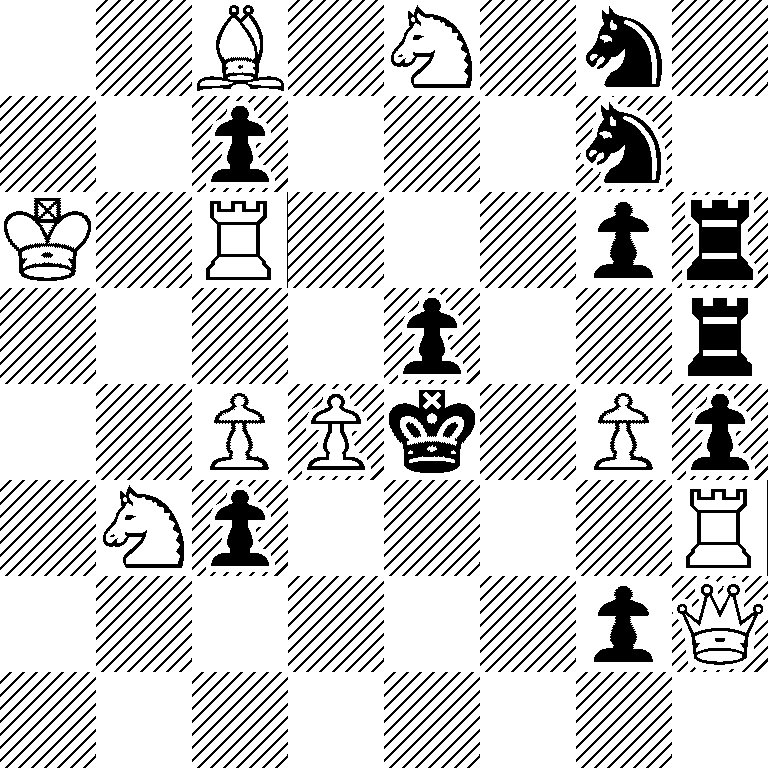 2B1N1n1/2p3n1/K1R3pr/4p2r/2PPk1Pp/1Np4R/6pQ/8