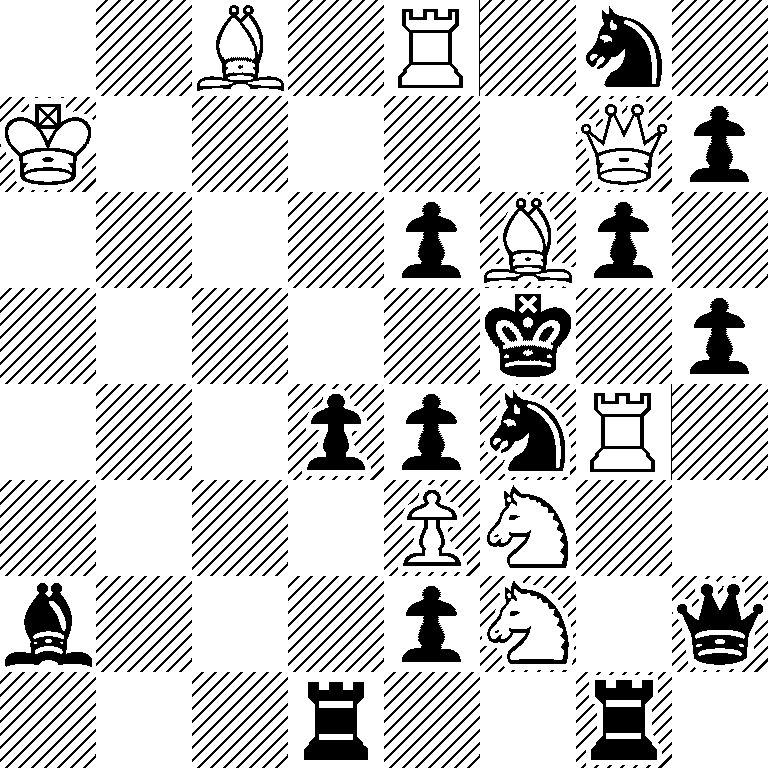 2B1R1n1/K5Qp/4pBp1/5k1p/3ppnR1/4PN2/b3pN1q/3r2r1