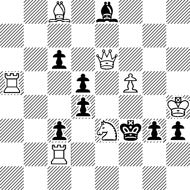 2B1b3/8/2p1Q3/R2p1P2/3p3K/2p1Nkpp/2R5/8