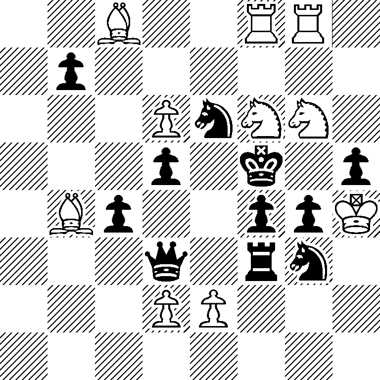 2B2RR1/1p6/3PnNN1/3p1k1p/1Bp2ppK/3q1rn1/3PP3/8