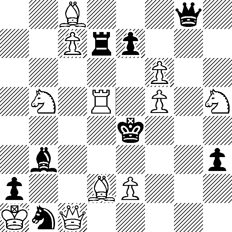 2B3q1/2Prp3/5P2/1N1R1P1N/4k3/1b5p/p2BP3/KnQ5