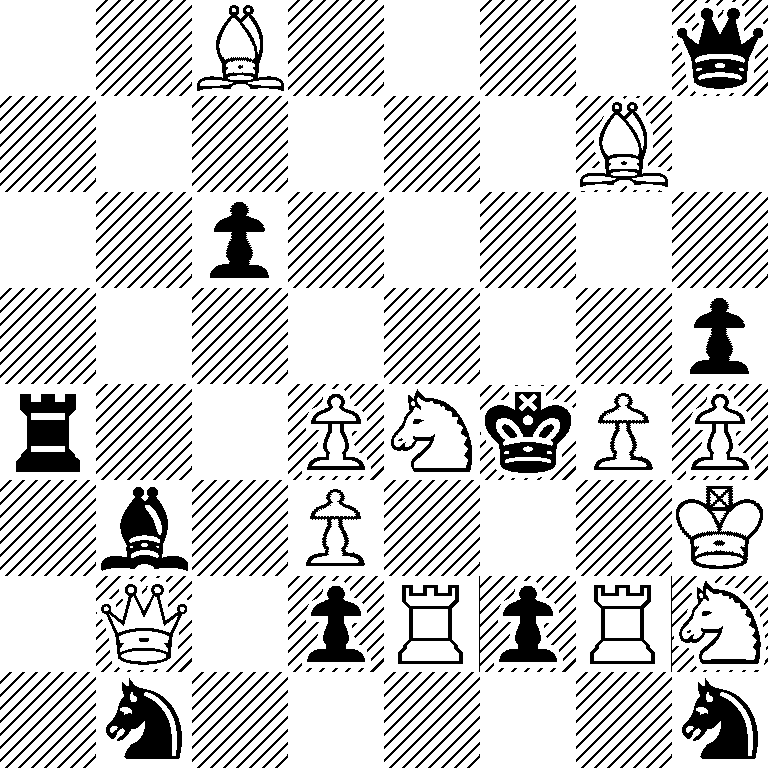 2B4q/6B1/2p5/7p/r2PNkPP/1b1P3K/1Q1pRpRN/1n5n