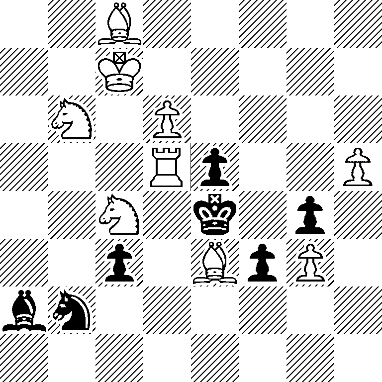 2B5/2K5/1N1P4/3Rp2P/2N1k1p1/2p1BpP1/bn6/8