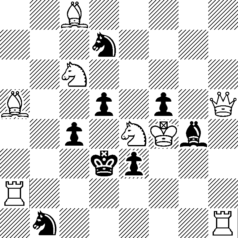 2B5/3n4/2N5/B2p1p1Q/2p1NKb1/3kp3/R7/1n5R