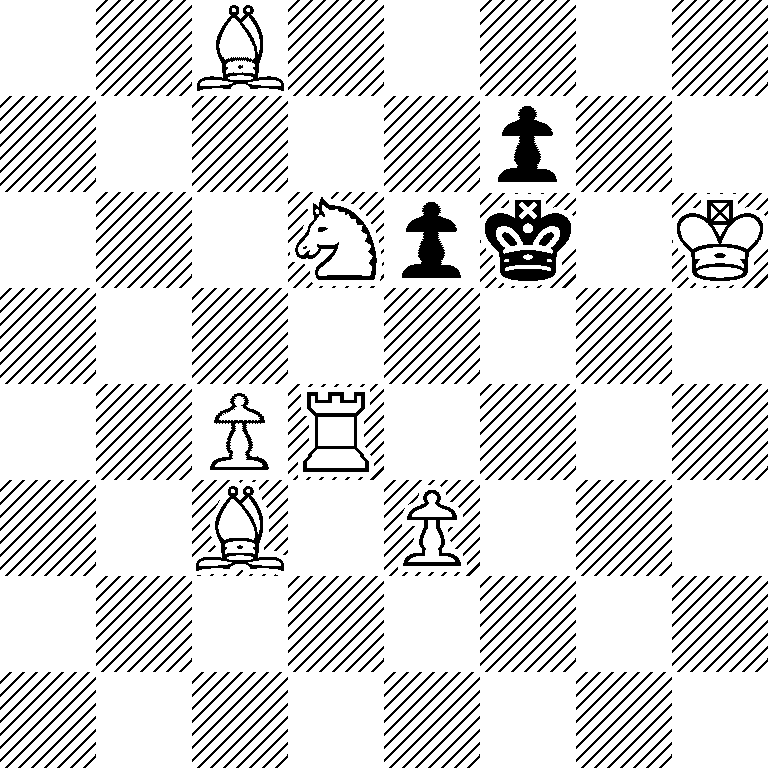 2B5/5p2/3Npk1K/8/2PR4/2B1P3/8/8