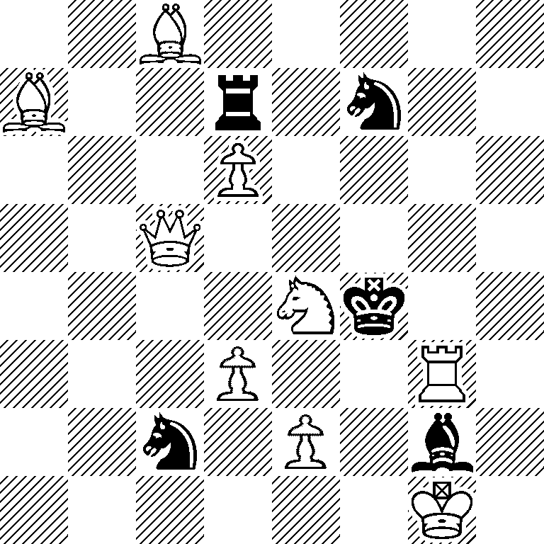 2B5/B2r1n2/3P4/2Q5/4Nk2/3P2R1/2n1P1b1/6K1