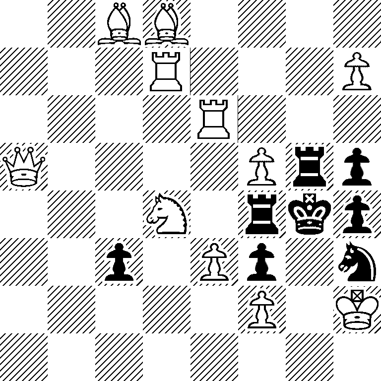 2BB4/3R3P/4R3/Q4Prp/3N1rkp/2p1Pp1n/5P1K/8