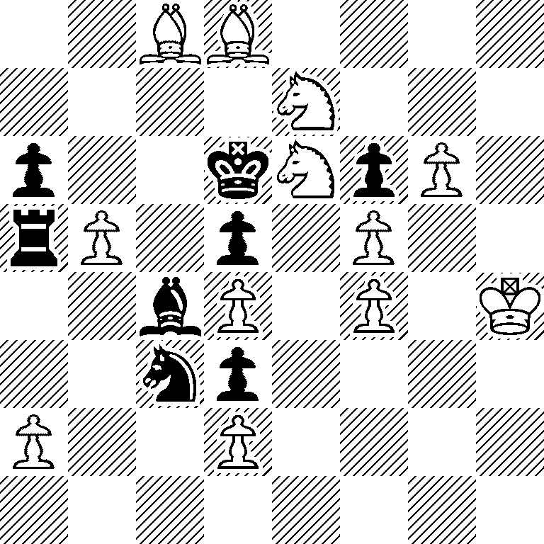 2BB4/4N3/p2kNpP1/rP1p1P2/2bP1P1K/2np4/P2P4/8
