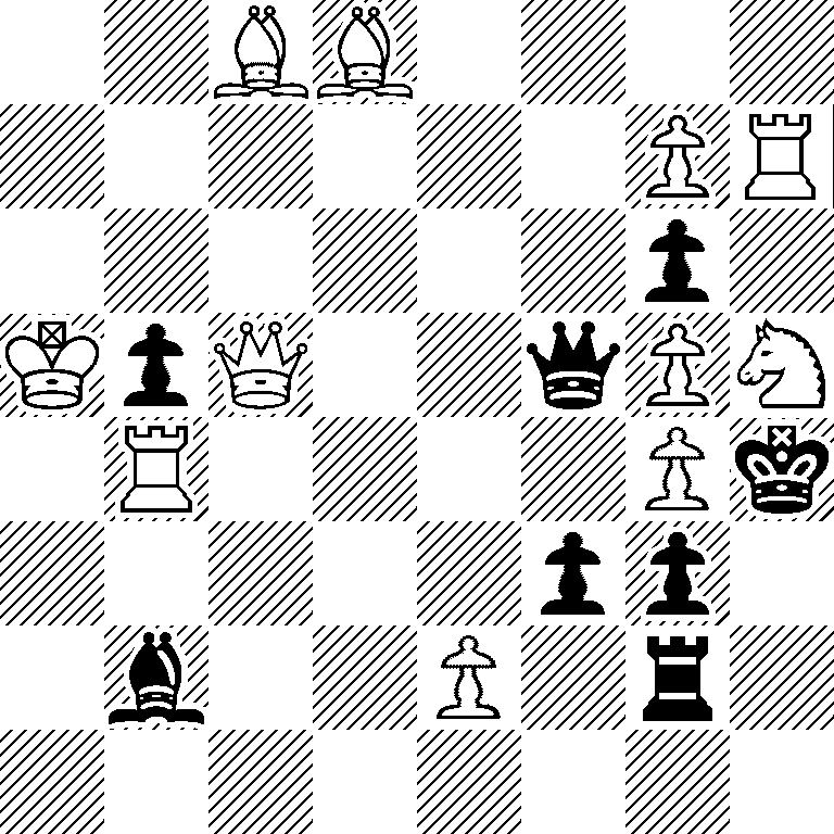 2BB4/6PR/6p1/KpQ2qPN/1R4Pk/5pp1/1b2P1r1/8