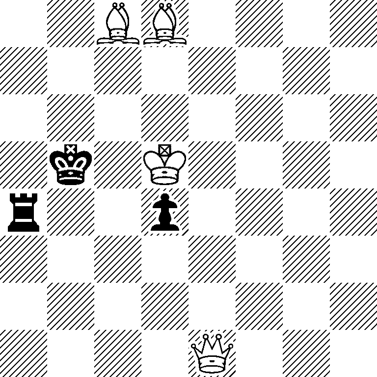 2BB4/8/8/1k1K4/r2p4/8/8/4Q3