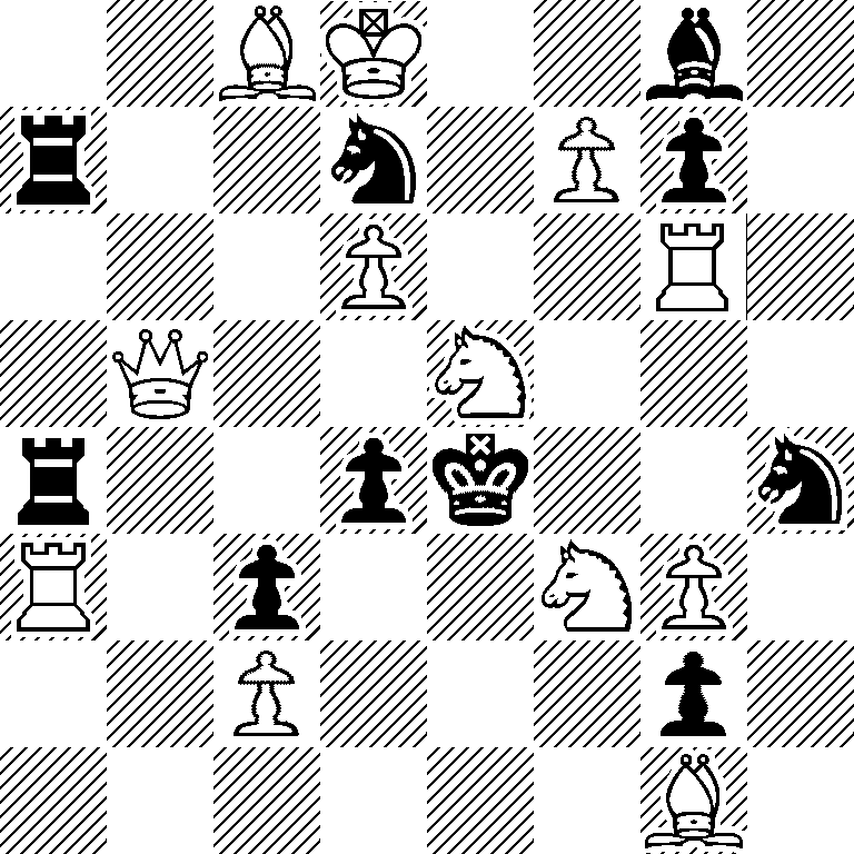 2BK2b1/r2n1Pp1/3P2R1/1Q2N3/r2pk2n/R1p2NP1/2P3p1/6B1