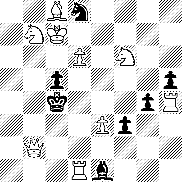 2Bn4/1NK5/3P1N2/2p4p/2k3pR/4Pp2/1Q6/3Rb3