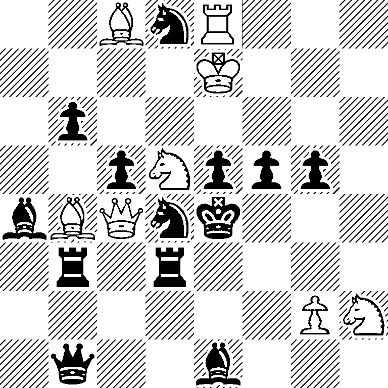 2BnR3/4K3/1p6/2pNppp1/bBQnk3/1r1r4/6PN/1q2b3