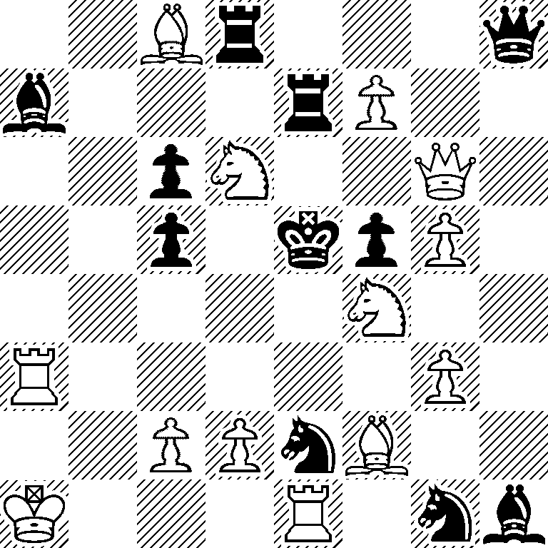 2Br3q/b3rP2/2pN2Q1/2p1kpP1/5N2/R5P1/2PPnB2/K3R1nb