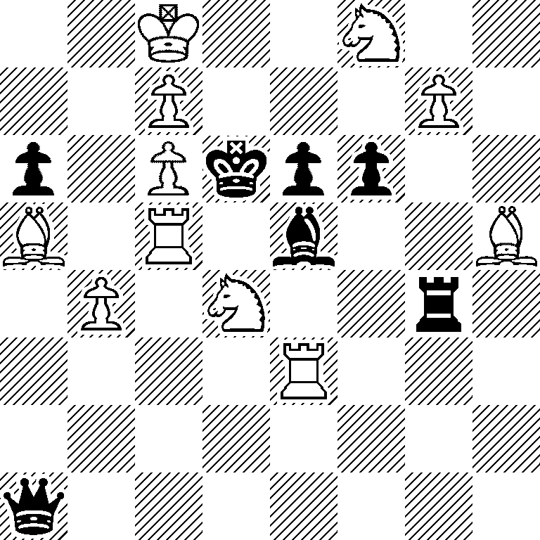 2K2N2/2P3P1/p1Pkpp2/B1R1b2B/1P1N2r1/4R3/8/q7