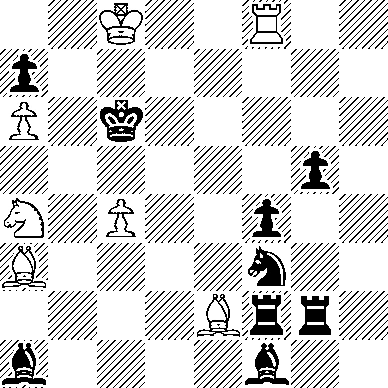 2K2R2/p7/P1k5/6p1/N1P2p2/B4n2/4Brr1/b4b2