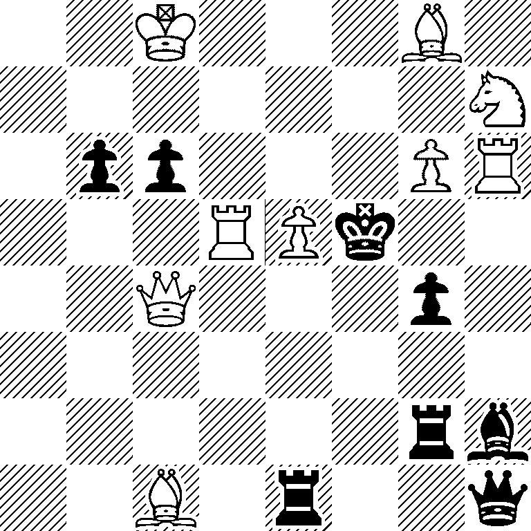 2K3B1/7N/1pp3PR/3RPk2/2Q3p1/8/6rb/2B1r2q