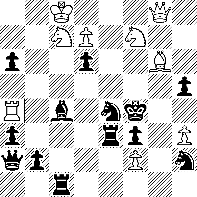 2K3Q1/2NP1N2/p2p2B1/7p/R1b1nk2/p3rp1P/qp3P1n/2r5