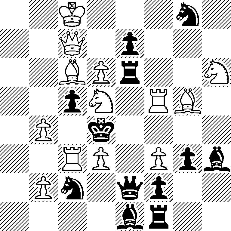 2K3n1/2Q1p3/2BPr2N/2pN1RB1/1P1k4/2RP1Ppb/1Pn1qp2/4br2