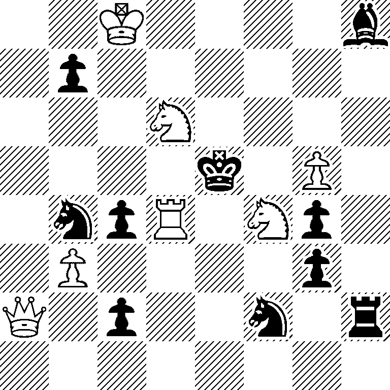2K4b/1p6/3N4/4k1P1/1npR1Np1/1P4p1/Q1p2n1r/8