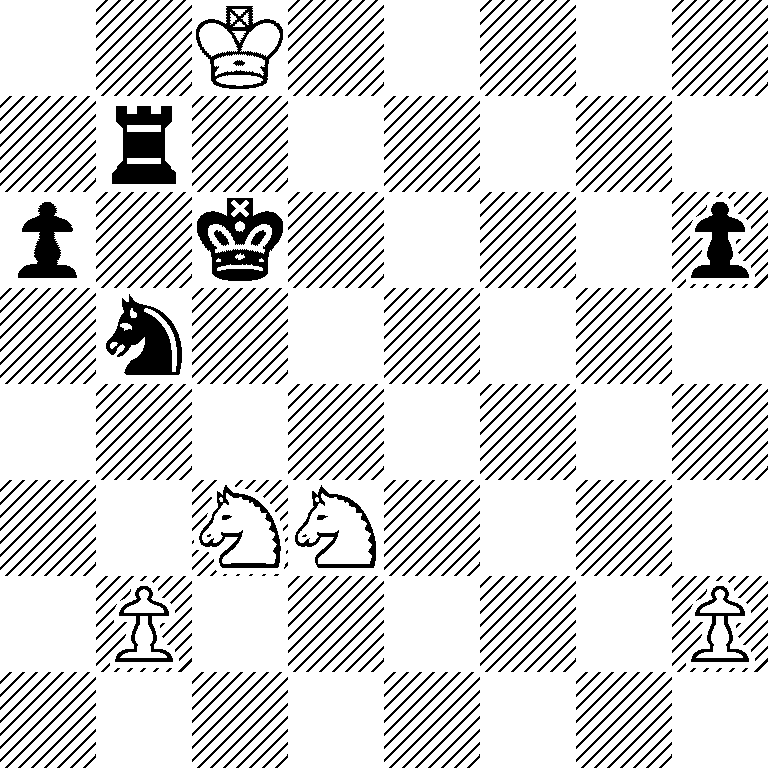 2K5/1r6/p1k4p/1s6/8/2SS4/1P5P/8