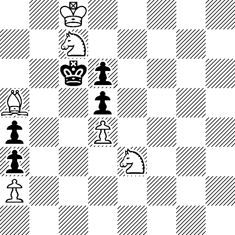 2K5/2N5/2kp4/B2p4/p2P4/p3N3/P7/8