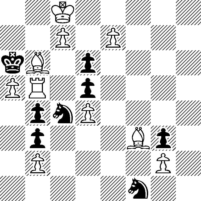 2K5/2P1P3/kB1p4/PR1p4/1pnP4/1p3Bp1/1P4P1/5n2