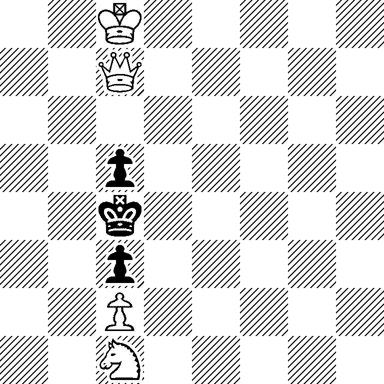 2K5/2Q5/8/2p5/2k5/2p5/2P5/2N5