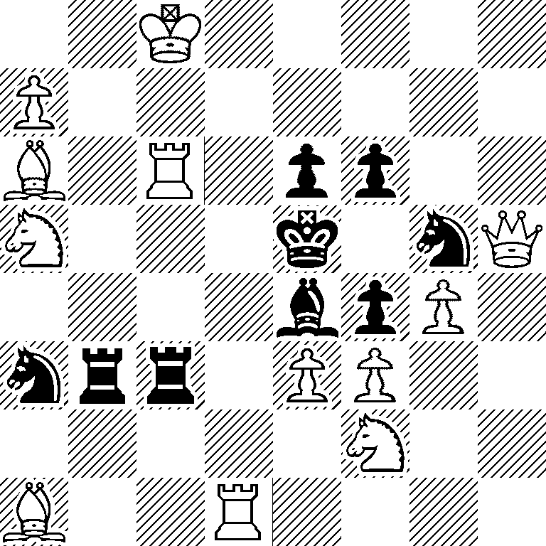 2K5/P7/B1R1pp2/N3k1nQ/4bpP1/nrr1PP2/5N2/B2R4