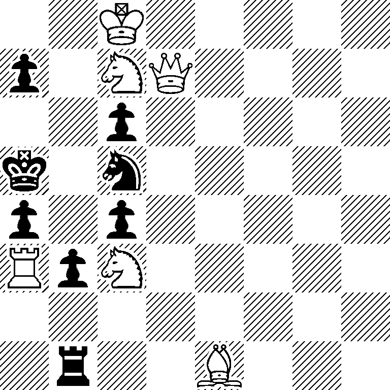 2K5/p1NQ4/2p5/k1n5/p1p5/RpN5/8/1r2B3