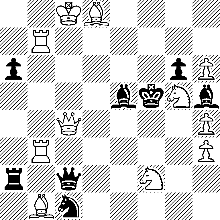 2KB4/1R6/p5pP/4bkNb/2Q4P/1R5P/r1q2N2/1Bn5