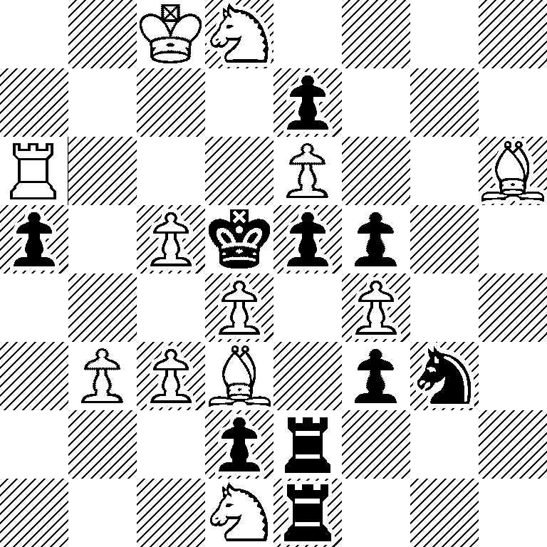 2KN4/4p3/R3P2B/p1Pkpp2/3P1P2/1PPB1pn1/3pr3/3Nr3