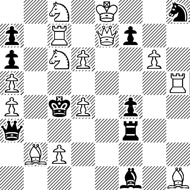2N1K2n/p1R1Qp2/p1NP2P1/P6R/P1kP1p2/q4r2/1BP5/5b1B