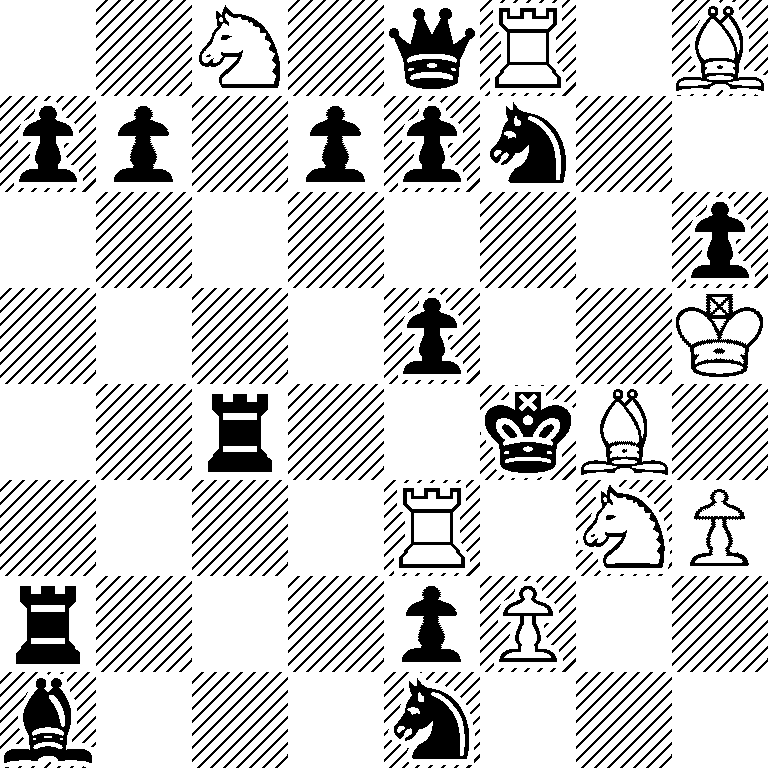 2N1qR1B/pp1ppn2/7p/4p2K/2r2kB1/4R1NP/r3pP2/b3n3