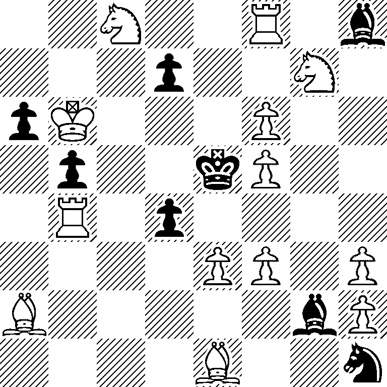 2N2R1b/3p2N1/pK3P2/1p2kP2/1R1p4/4PP1P/B5bP/4B2n