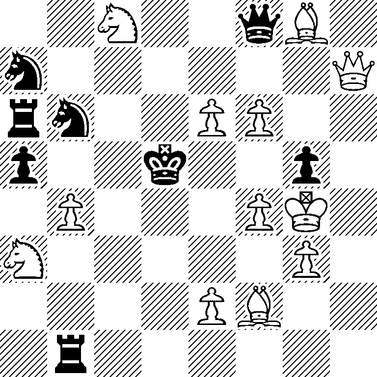 2N2qB1/n6Q/rn2PP2/p2k2p1/1P3PK1/N5P1/4PB2/1r6