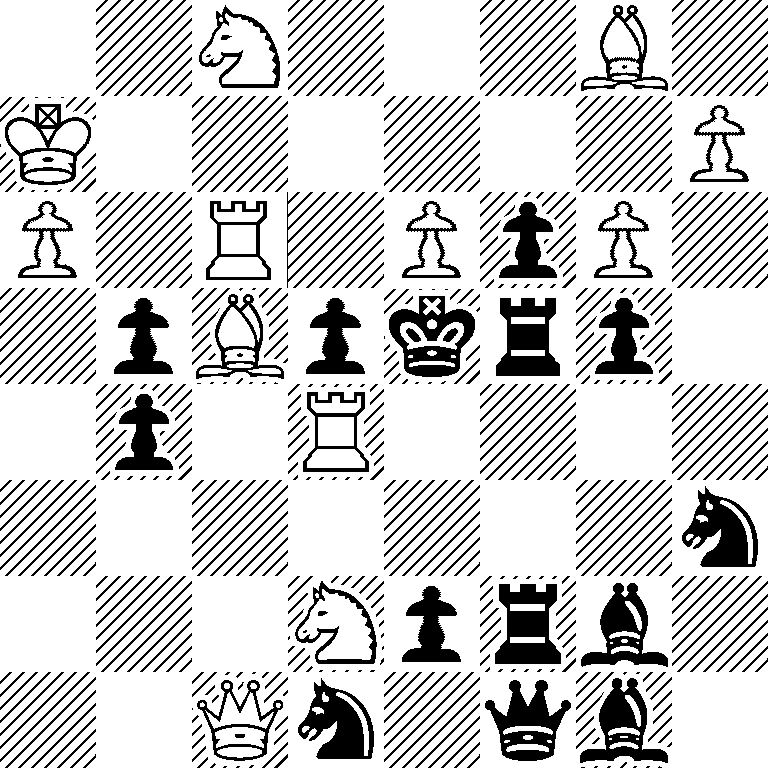 2N3B1/K6P/P1R1PpP1/1pBpkrp1/1p1R4/7n/3Nprb1/2Qn1qb1