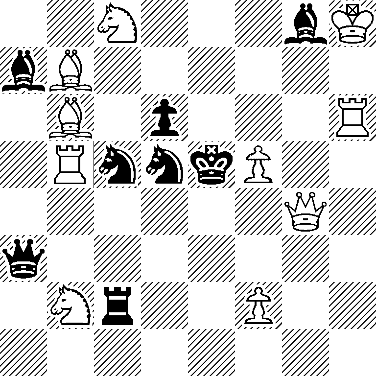 2N3bK/bB6/1B1p3R/1RnnkP2/6Q1/q7/1Nr2P2/8