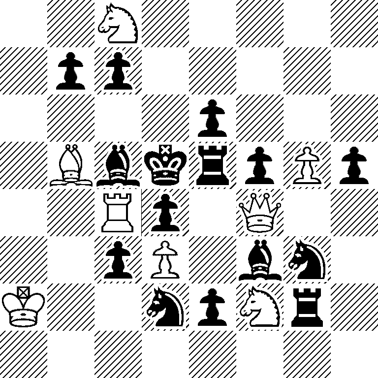 2N5/1pp5/4p3/1BbkrpPp/2Rp1Q2/2pP1bn1/K2npNr1/8