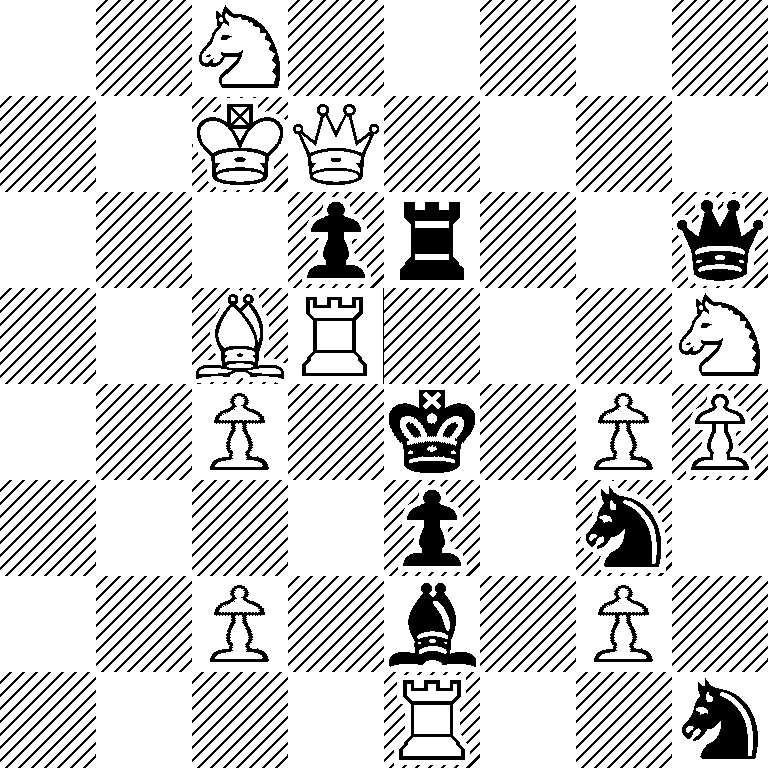 2N5/2KQ4/3pr2q/2BR3N/2P1k1PP/4p1n1/2P1b1P1/4R2n