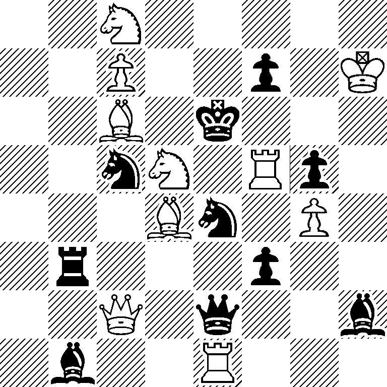 2N5/2P2p1K/2B1k3/2nN1Rp1/3Bn1P1/1r3p2/2Q1q2b/1b2R3