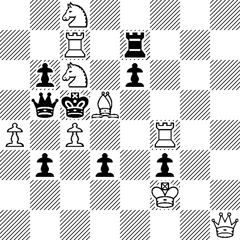 2N5/2R1r3/1pN1p3/1qkB4/P1P2R2/1p1p1p2/5K2/7Q